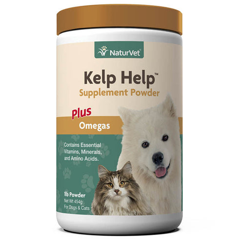 Naturvet Kelp Help Powder 1lb - Poudre Pet and Feed Supply